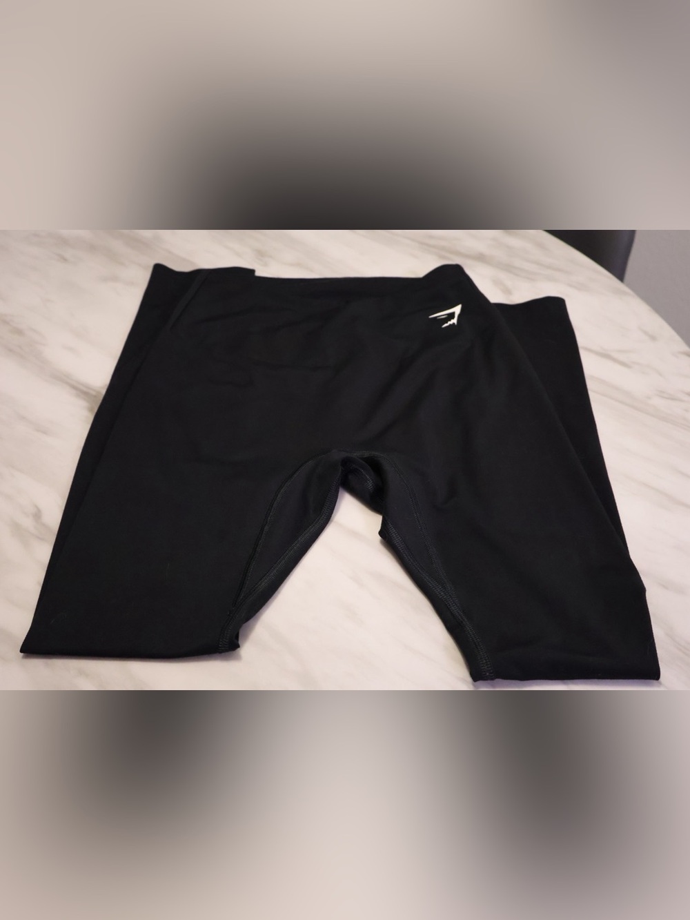 Gymshark Black Performance Shorts with White Care Tag